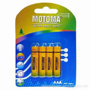 Super Heavy-duty Zinc Carbon Battery/Zinc Chloride Battery